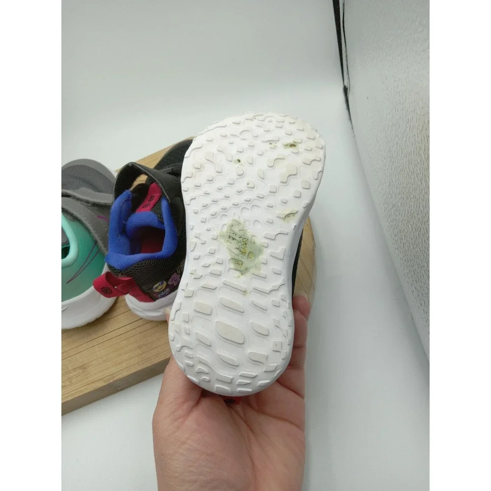 Nike Revolution 6 Baby Toddler Shoes DD1105 Graphic SZ 5C 1 Pair Gray/Green Nike